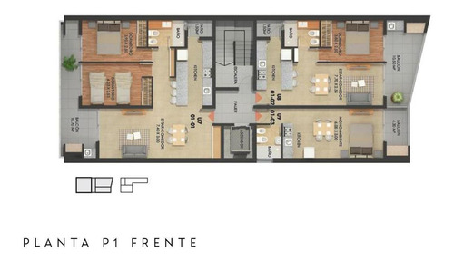 Imagen 23 de 33 de Monoambientes Y 1 Dormitorios Con Patio, Terraza Y Parrilla