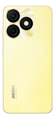 Smartphone Intel A50 A667l de 64 GB, 2 GB de RAM, Dual Sim Lte Br, 6.6 pulgadas, color amarillo