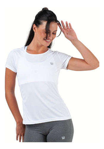 Remera Deportiva Tenis Padel Wilson Mujer