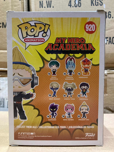 Present Mic 920 My Hero Academia Funko Pop Izuku Todoroki