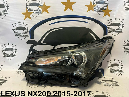 Faro Izq Lexus Nx200 2015 2016 2017