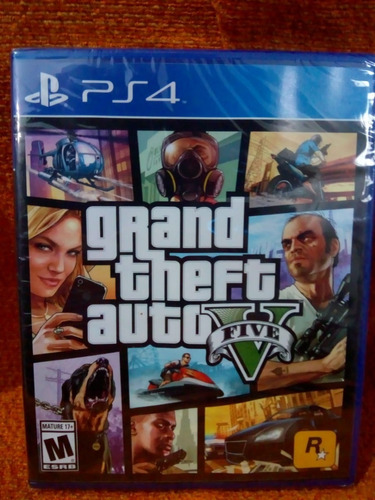 Gta V - Ps4 - Nuevo Original Y Sellado