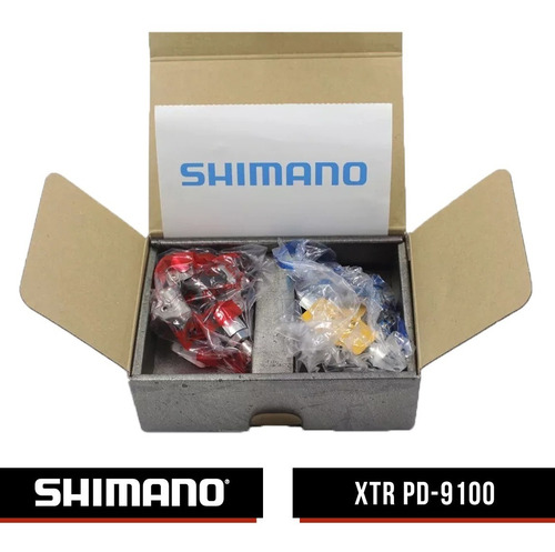 Imagem 2 de 3 de Pedal Clip Mtb Xtr Pd-9100 Shimano