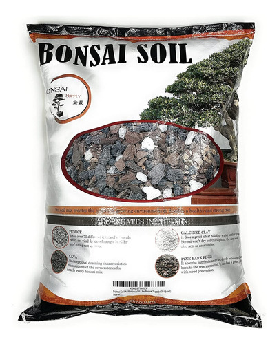 Mezcla De Tierra Para Bonsai 20qts