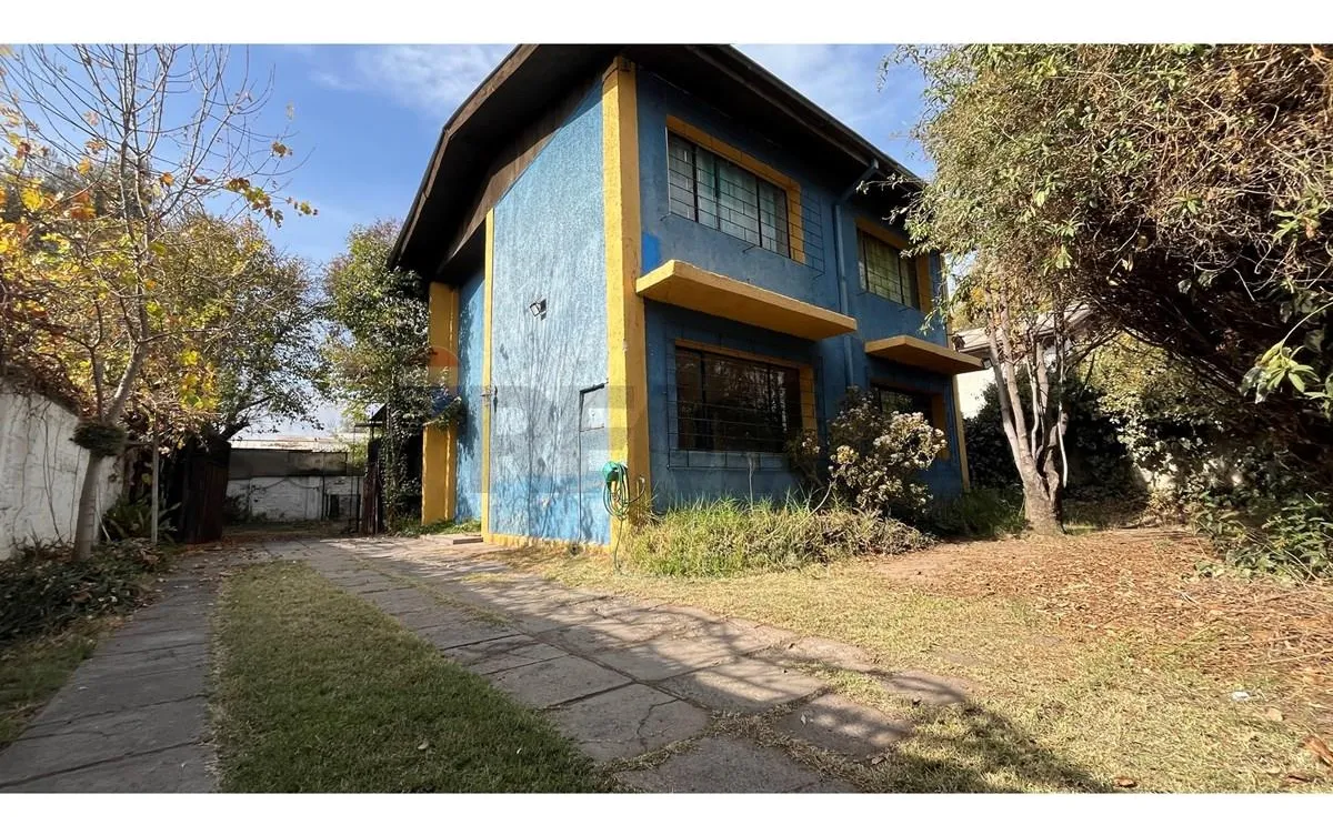Imagen 1 de 28 de Amplia Casa + Dpto En Macul: Vivienda O Negocio