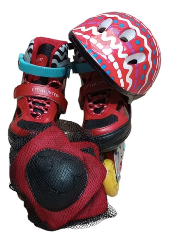 Patines En Linea Infantil Ajustable / Lk