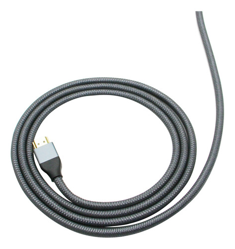 Cable Hdmi 2.1 8k Alta Resolución De 4m Gris Atom Games