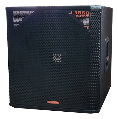 Jbl Selenium Sub Low Grave 18 Activo Potenciado Musicpailar