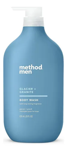 Body Wash Method Men Glacier + Granite 828 Ml Sin Parabenos