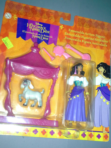 Esmeralda Figura Jorobado Notre Dame Disney Mattel Toys 1996