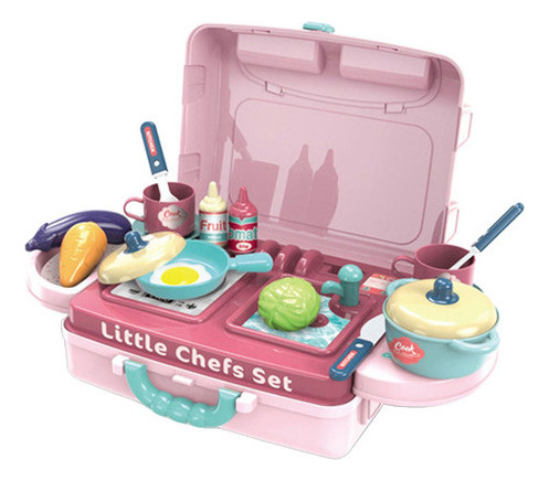 Fweaad Set De Juego De Cocina De Plástico Interactivo Para