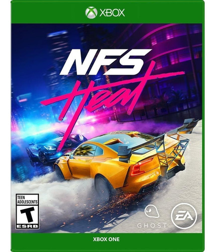 Jogo Midia Fisica Need For Speed Heat Original Para Xbox One