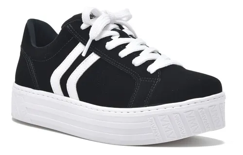 Tenis Feminino Casual Sapatenis Flatform Via Marte Original