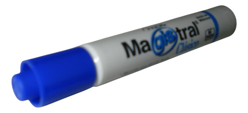 Marcador Para Pizarron Grueso Cja/12 Magistral Azul Azul