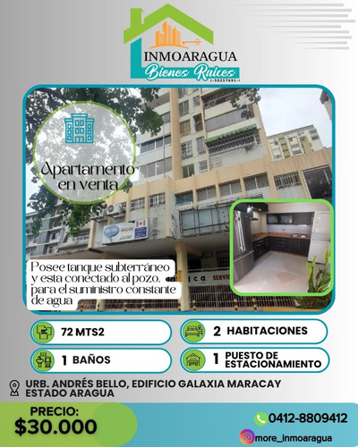 Venta De Apartamento/urb. Andres Bello/ Mh7267