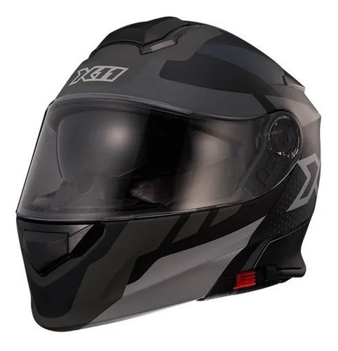 Capacete X11 Escamoteável Turner Prisma C/óculos Tamanho Do Capacete 60 Cor Cinza Fosco