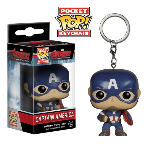 Funko Pop Keychain Marvel Avengers 2 Captain America Nortoys