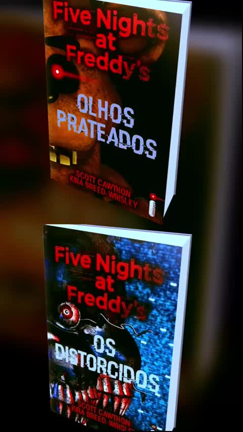  Five Nights at Freddy's. Olhos Prateados: 9788551001462: Scott  Cawthon: Books