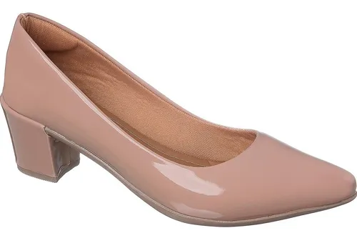 Sapatos scarpin promoção salto hot sale baixo