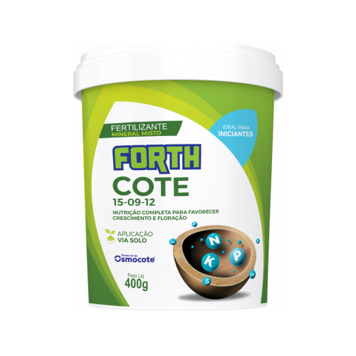 Adubo Fertilizante Osmocote Forth Cote Plus 15 09 12 400g