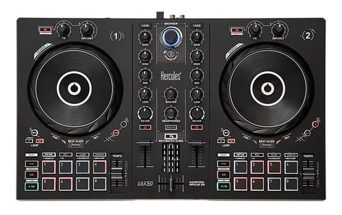 Imagen 3 de 8 de Controlador Dj Hercules Djcontrol Inpulse 300 + Placa Cuotas