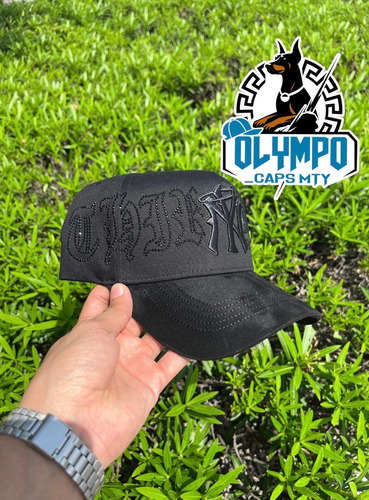 Gorra Ny Cristal Black 31 Hats 100% Og. Fotos Reales Negro Ajustable