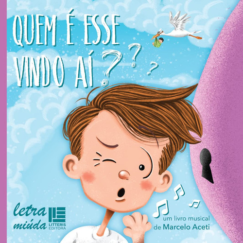 Quem é esse vindo aí?, de Marcelo Aceti. Editora Litteris  editora, capa mole em português