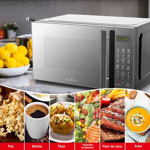 Microondas De Mesa Digital Xion Xi-mw2050inox 20 Litros