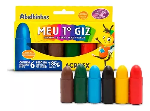 GIZ DE CERA - Abelhinhas Acrilex