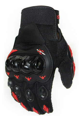 Guantes De Motocicleta Con Nudillos Duros Powersports Racing