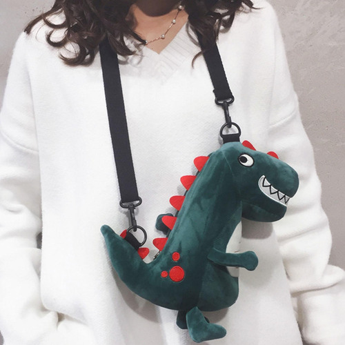 Bolso De Hombro De Dinosaurio Para Mujer, Bolso De Hombro