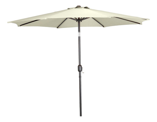 Sombrilla De Patio Sombrilla De Mesa Ventilación Beige