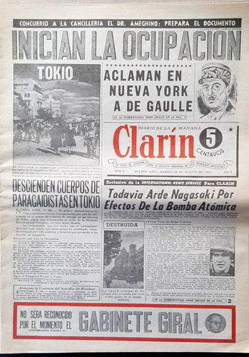 Clarin - Primer Ejemplar  