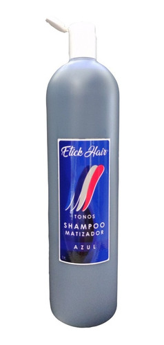 Shampoo Matizador Azul X 1 Litro Etick Hair  Uso Profesional