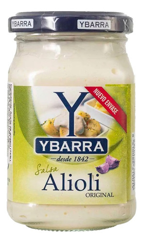 Salsa Ybarra Alioli Ajo 225ml Original Importada España