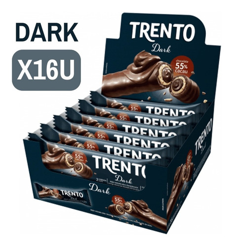 Chocolate Trento Dark 16 Unidades