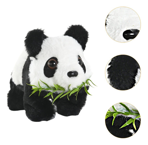 Juguete De Panda De Felpa, Efectos De Sonido Caminando Suave