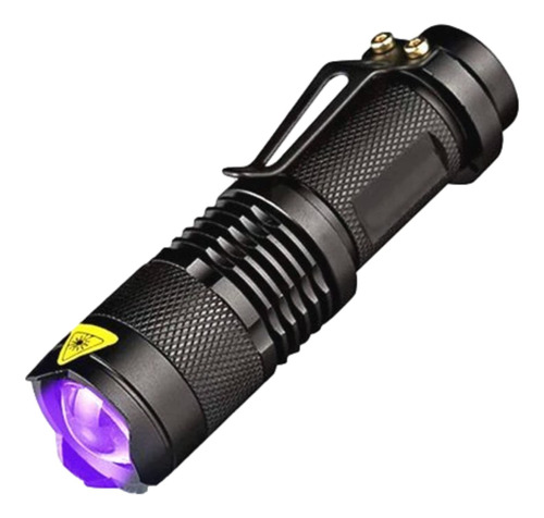 Taction Linterna Profesional Luz Negra 395 Nm Uv-a Ligera