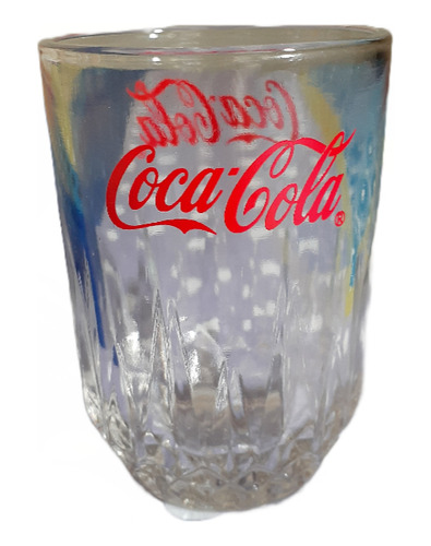 Vaso Coca Cola Antiguo Vidrio Logo