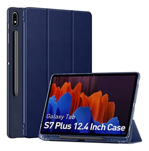 Supveco Funda P/ Tableta Samsung Tab S7 Plus De 12.4 Pulgada