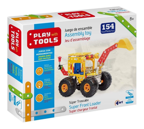 Juguete Educativo De Ensamble Play With Tools Super Trascabo