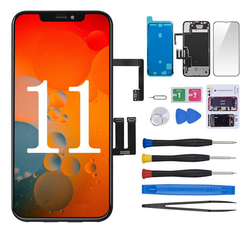 Reemplazo De Pantalla Para iPhone 11 De 6.1 Pulgadas Con Alt