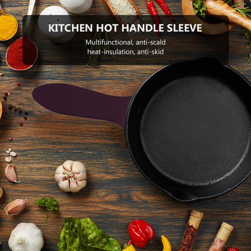 Funda De Silicona Con Mango Caliente, 5 Unidades, Funda Anti