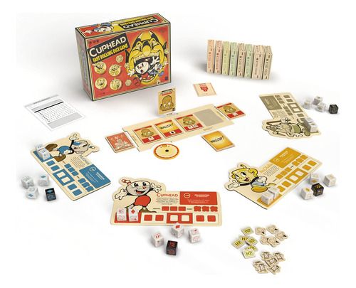 Dice Game Usaopoly Cuphead Replay Desbloqueia Conteúdo Por M