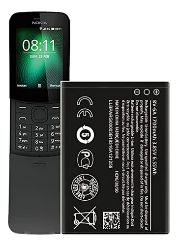 Batería Soseieiu Bv-6a Para Nokia 3 85v