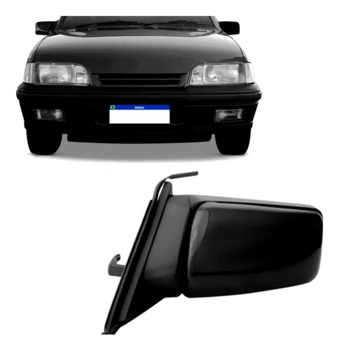 Retrovisor Monza 1991 1992 1993 - 2/4 Portas C/ Controle Le