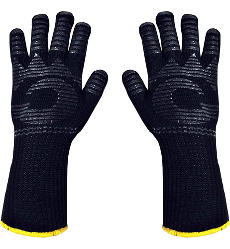 Guantes Resistentes Al Calor De 480°f Barbacoa, Acceso...