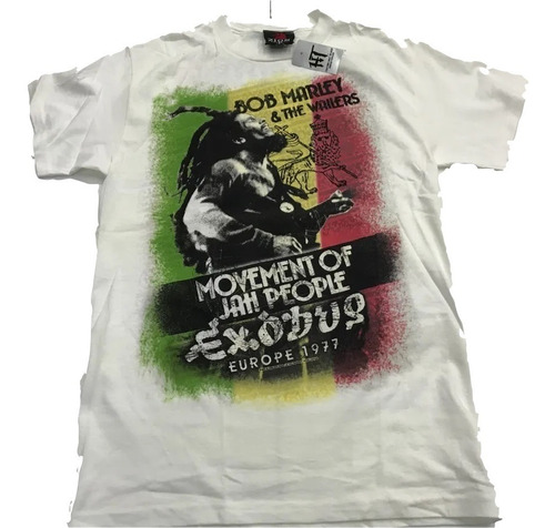 Playera Bob Marley Gira Europa Exodus 1977 Original Zion