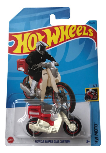 Hot Wheels Honda Super Cub Custom Hw Moto Mattel Nuevo