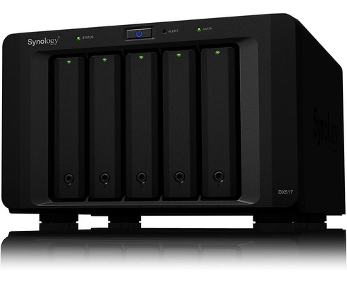 Synology Dx517 5000gb Escritorio Negro Unidad De Disco Multi